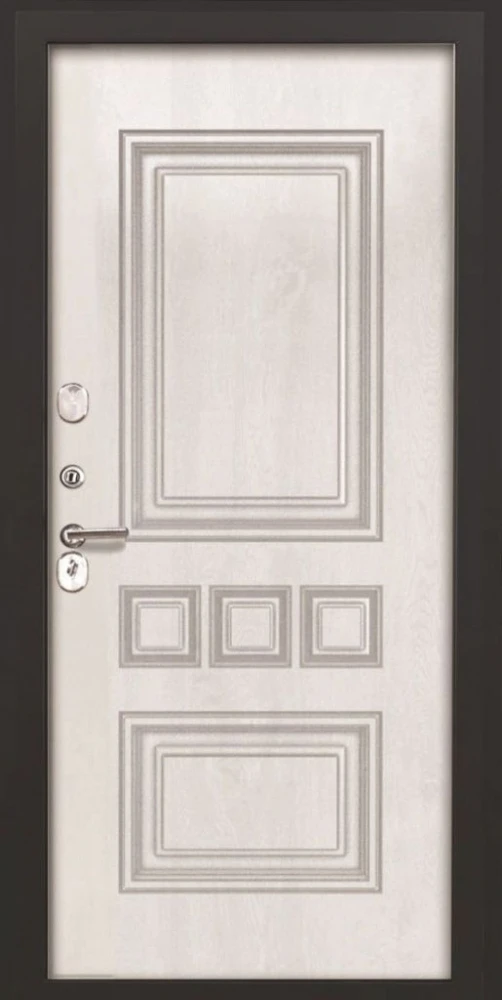 Входная дверь ДвериПРО Берген фл-608 винорит white DPRO220778 внутренняя сторона